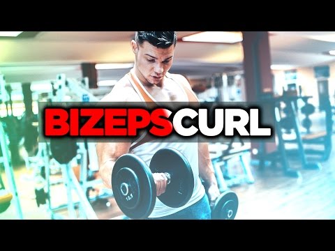 Bizeps Curls - richtig ausführen / BIZEPCURL MIT DER KURZHANTEL | SMARTGAINS